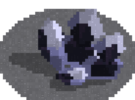 Obsidian deposit, rendered from the game model