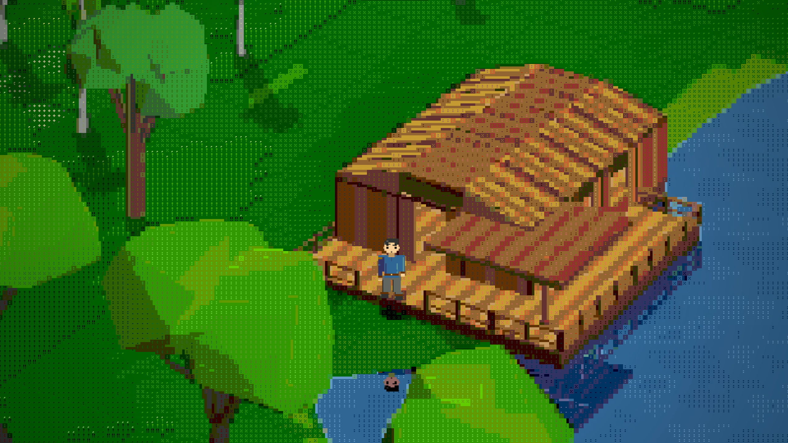 Asciilands gameplay: Building & storage