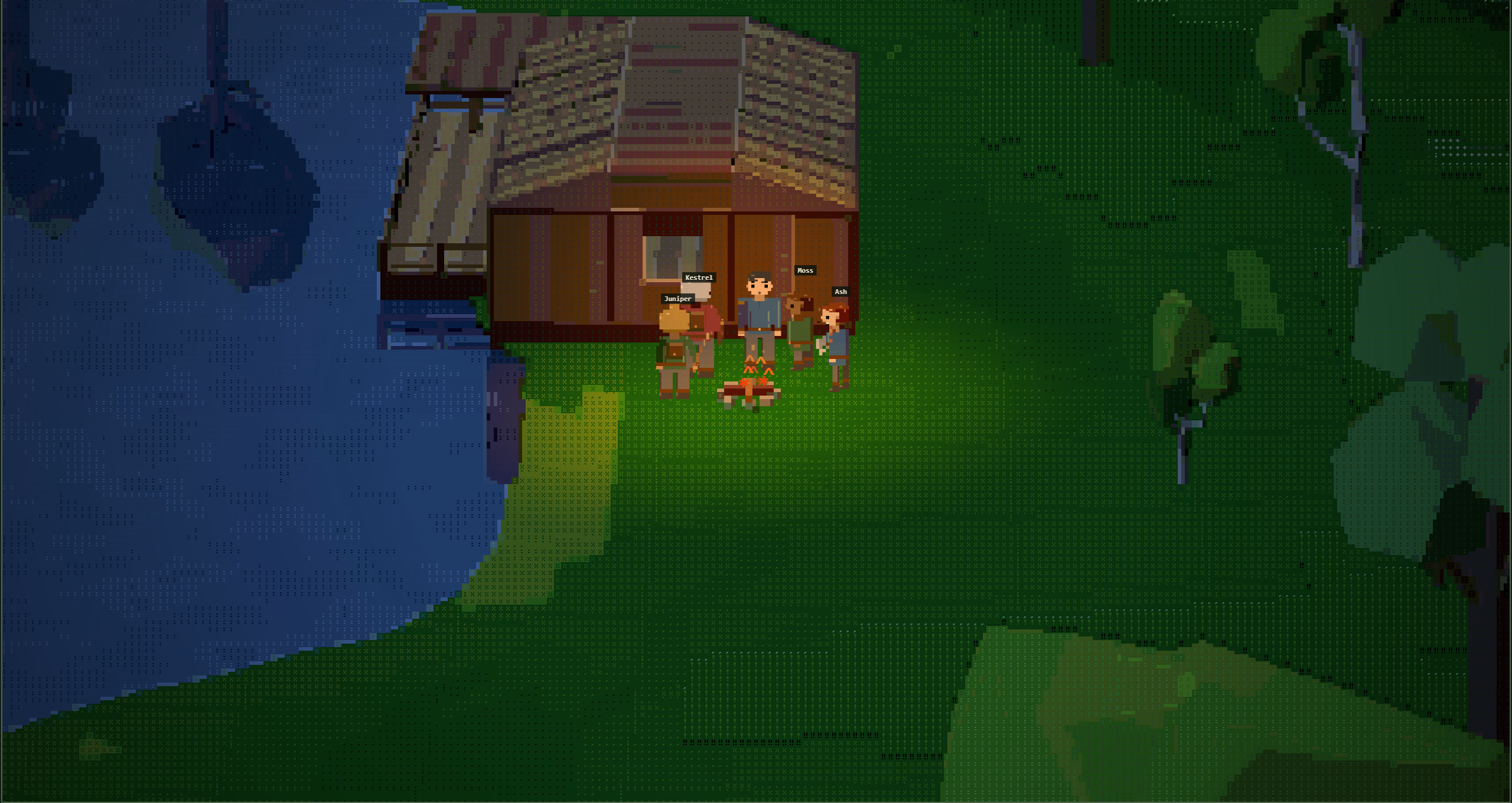 Asciilands gameplay: Towns & upkeep